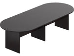Offices To Go Superior Laminate Racetrack Conference Table, 29.5"H x 120"L x 48"D, Espresso (SL12048RS-AEL)