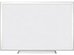 U Brands Basics Plus Steel Dry-Erase Whiteboard, Aluminum Frame, 4' x 6' (00073AANNN)
