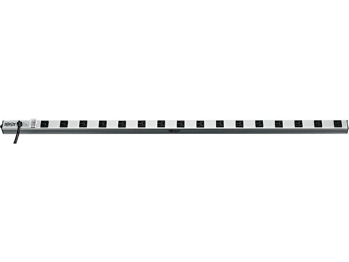 Tripp Lite Vertical 16 Outlet Power Strip, Gray (PS4816)