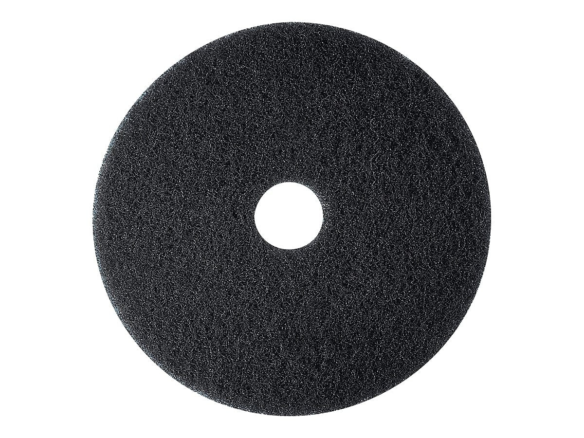 Coastwide Professional™ High Productivity 20" Stripper Floor Pad, Black, 5/Carton (CW22977)