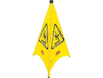 Rubbermaid Commercial Products Wet Floor Cone, 30"H, Yellow/Black (FG9S0100YEL)
