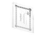 Staples 2-Pocket Presentation Folders, Clear, 5/Pack (36051)
