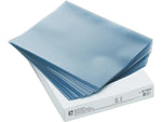 C-Line Punchless Report Covers, Letter, Clear, 100/Box (31357)
