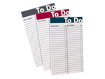 Ampad To Do Notepad, 5" x 8", Wide Ruled, Assorted Colors, 50 Sheets/Pad (20-001)