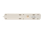 Tripp Lite Protect It! 6-Outlet Surge Protector, 4' Cord, Light Gray (TRPTLP604)