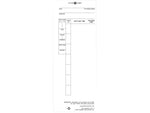 Pyramid Time Cards for 4000/4000HD/5000+/5000+HD Time Clocks, 100/Pack (44100-10)