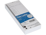 Pyramid Time Cards for 4000/4000HD/5000+/5000+HD Time Clocks, 100/Pack (44100-10)