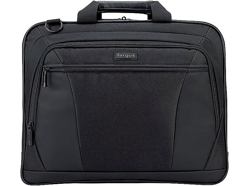 Targus CityLite Laptop Briefcase, Black Polyester (TBT053US)