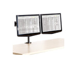 Fellowes Professional Series Adjustable Dual Monitor Arm, Up to 32" Monitor, Black (8041701)