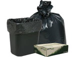 Earthsense Commercial Recycled Trash Bags, 7-10 Gallon, Black, 500 Bags/Box (RNW2410-538892)
