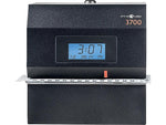 Pyramid Punch Card Time Clock System, Black (3700)