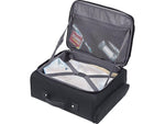 Solo New York Midtown Collection Columbus Laptop Rolling Briefcase, Black Polyester (B64-4)