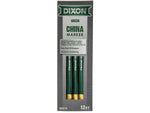 Dixon Phano Bold Tip China Markers, Green, Dozen (00074)
