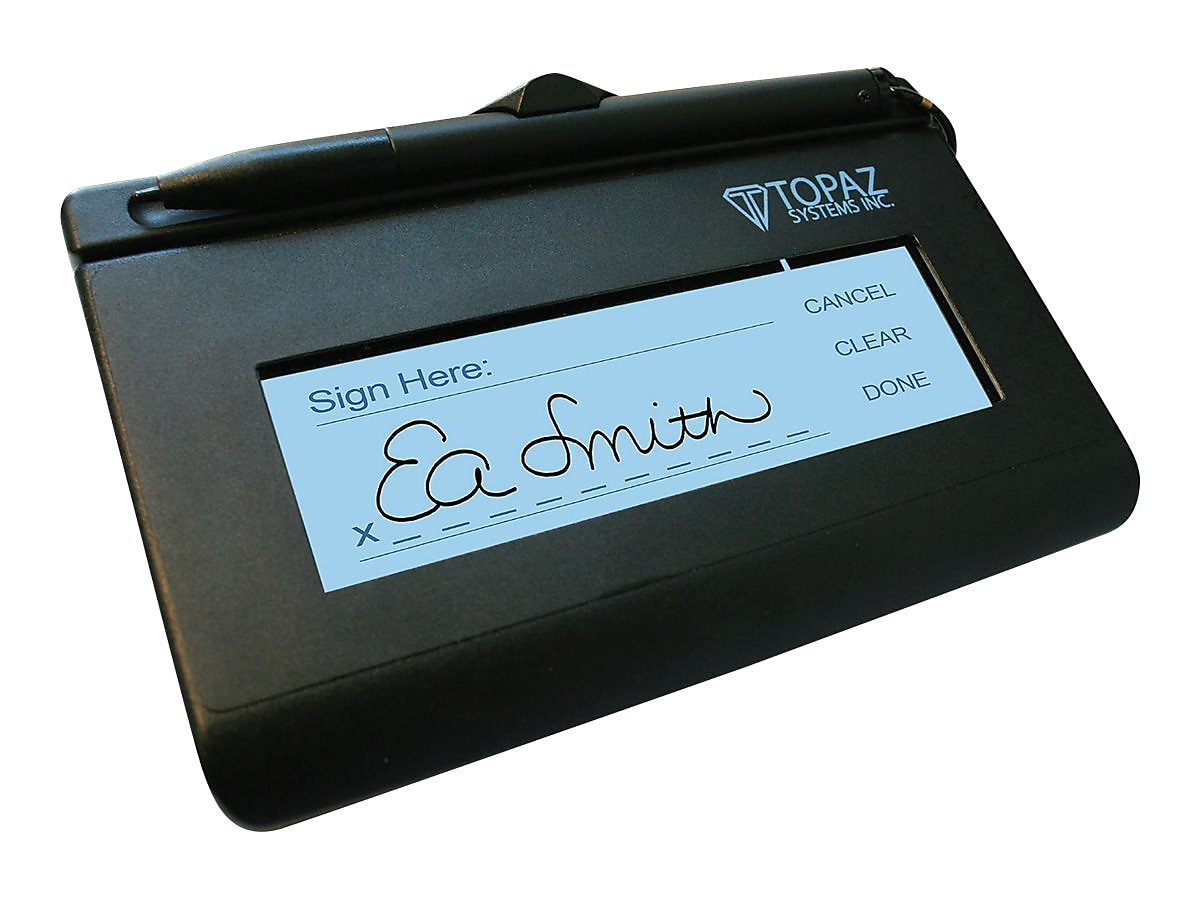 Topaz SignatureGem Signature Pad (T-LBK462-HSB-R)