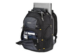 Targus Drifter II Laptop Backpack, Black/Gray (TAR-TSB239US)