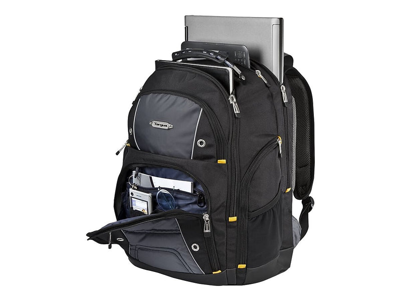Targus Drifter II Laptop Backpack, Black/Gray (TAR-TSB239US)