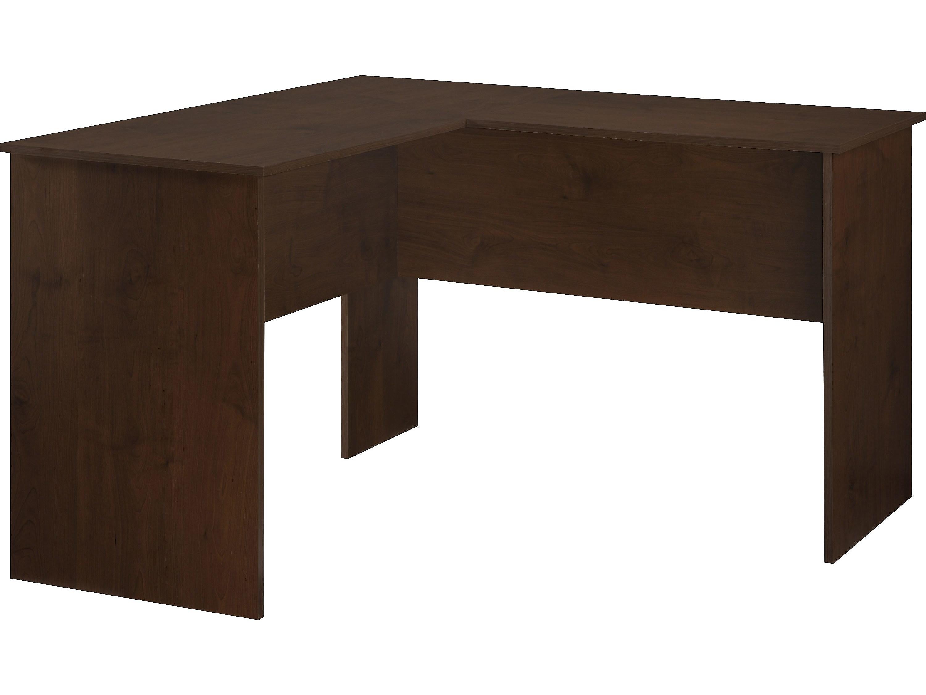 Easy 2 Go 48" W L-Shaped Computer Desk, Resort Cherry (952543-CC)