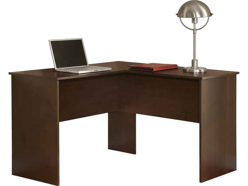Easy 2 Go 48" W L-Shaped Computer Desk, Resort Cherry (952543-CC)