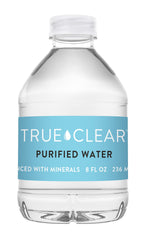 True Clear Purified Bottled Water, 8 oz., 24/Carton (TC54595)