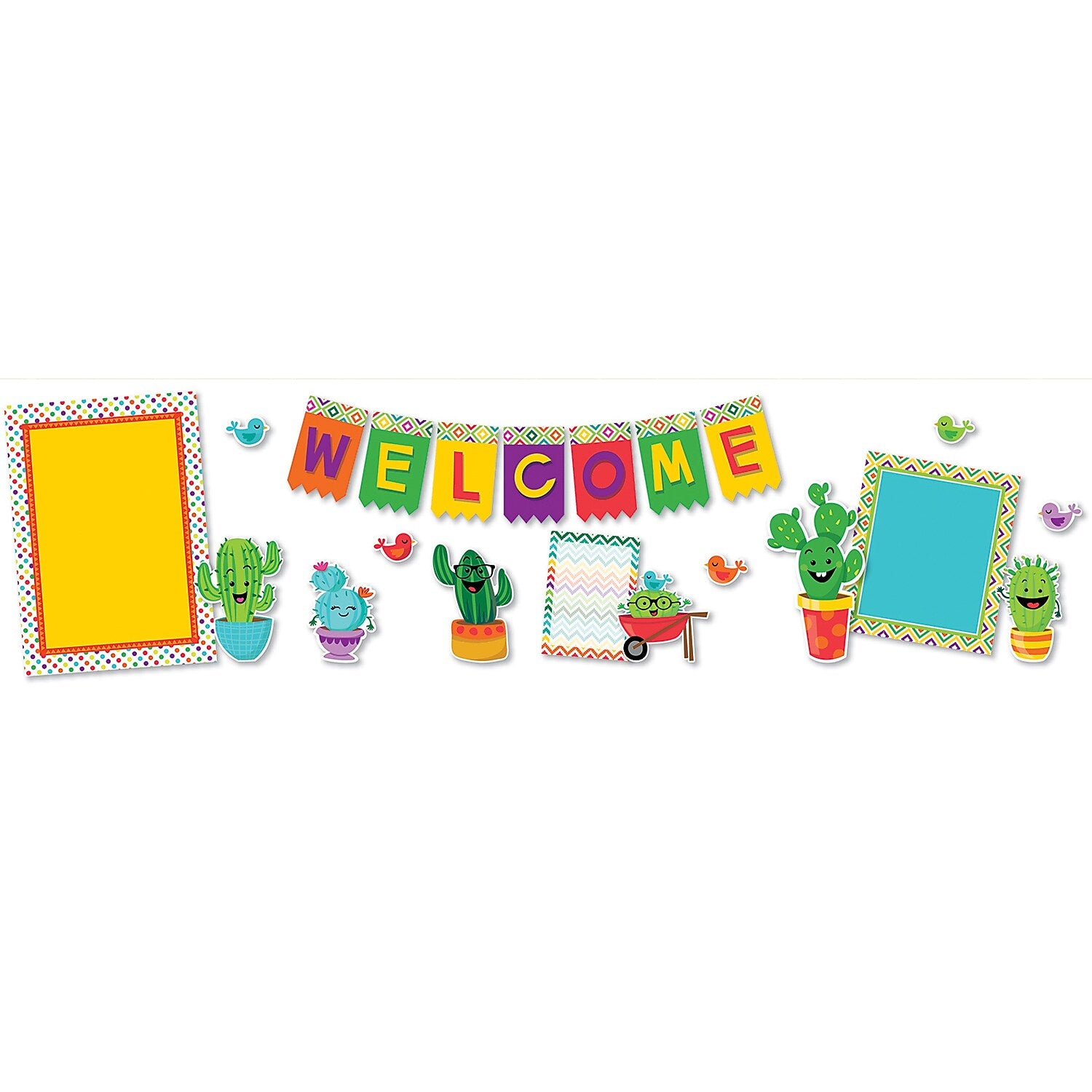 Eureka A Sharp Bunch Welcome Bulletin Board Set, 21 pieces (EU-847544)