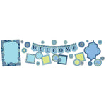 Eureka Blue Harmony Welcome Bulletin Board Set, 33 pieces (EU-847547)
