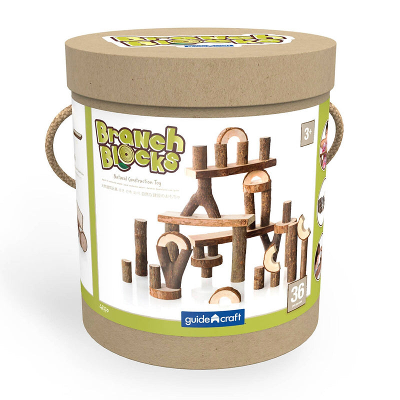 Guidecraft Branch Blocks, 36 Piece Set (GD-6770)