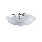 Toto Prominence Pedestal Bathroom Sink, Cotton White (LT242G#01)