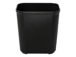 Rubbermaid Fire Resistant Indoor Trash Can w/ No Lid, Black, 7 Gal. (FG254300BLA)