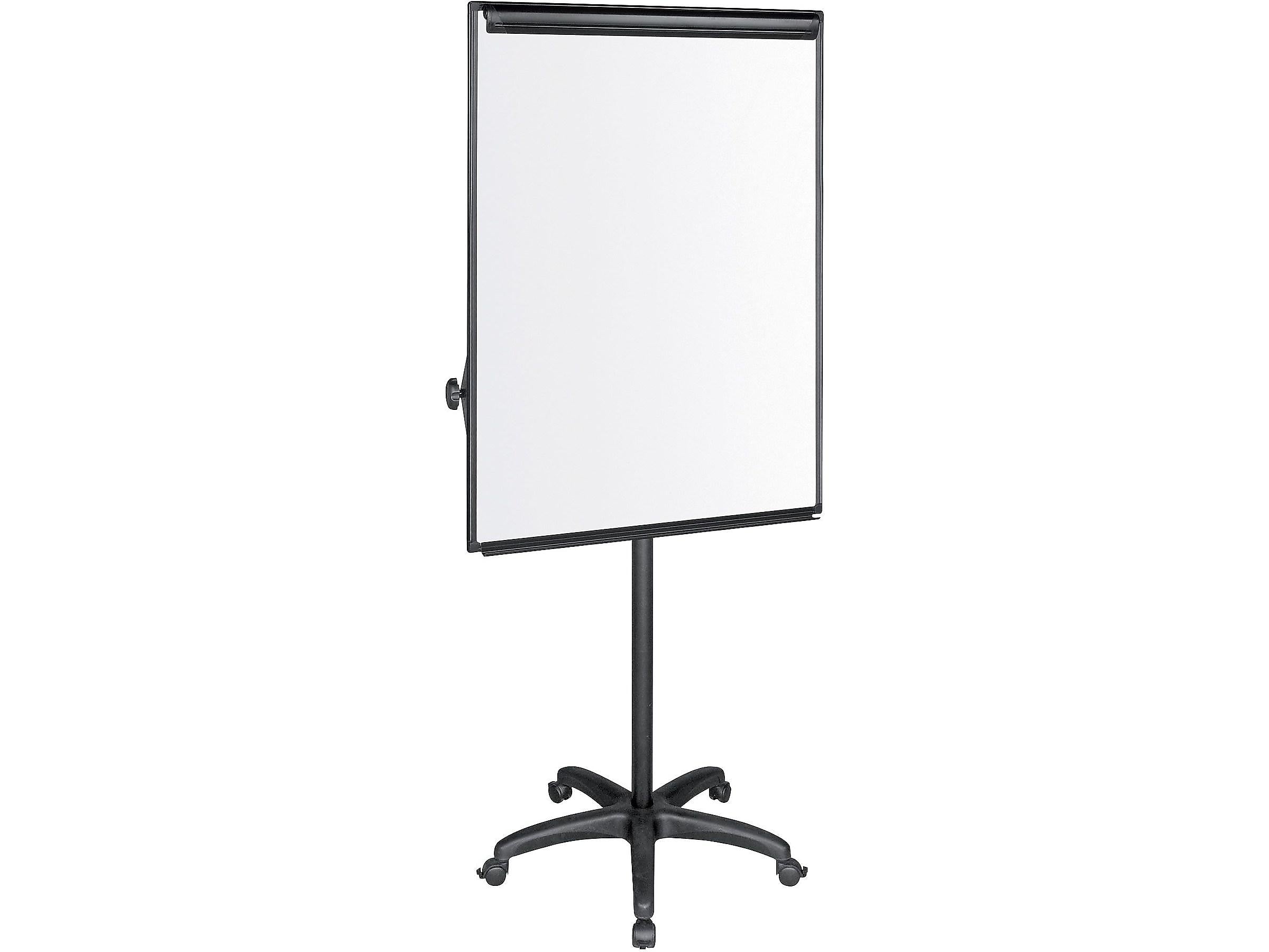 Staples Dry Erase Easel, 74.5", Black Steel (28833US/CC)