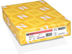 Neenah Paper CLASSIC 8.5"W x 11"L Writing Paper, 24 lbs., 97 Brightness, 500/Ream (06051)