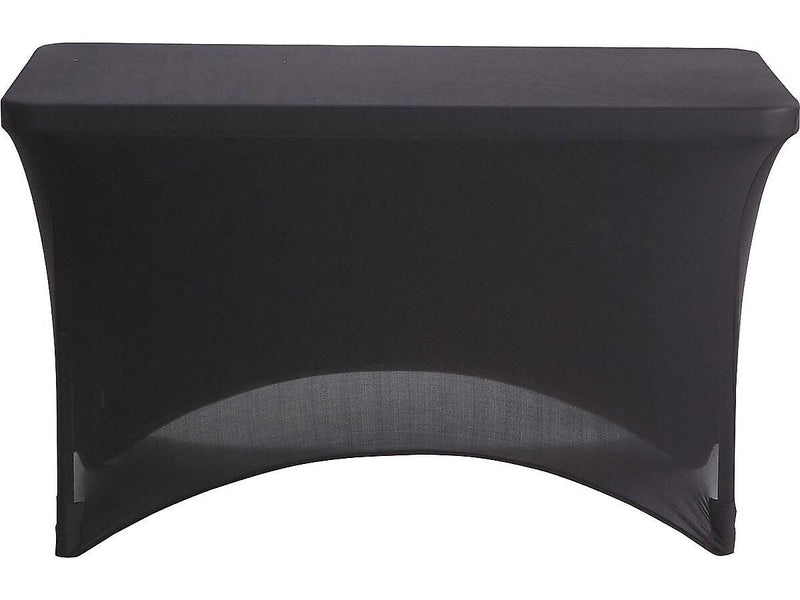 ICEBERG 30"W x 72"L Table Cover, Black, Each (16521)