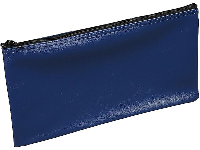 Honeywell Multipurpose Zipper Bag Deposit Bags, Blue, 18/Pack (6503-CT)