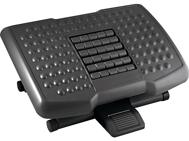 Kantek Premium Tilt Adjustable Footrests, Black (FR750)