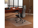 Floortex Unomat Carpet & Hard Floor Chair Mat, 48" x 60", Low-Pile, Clear (FLREC1215020ERA)