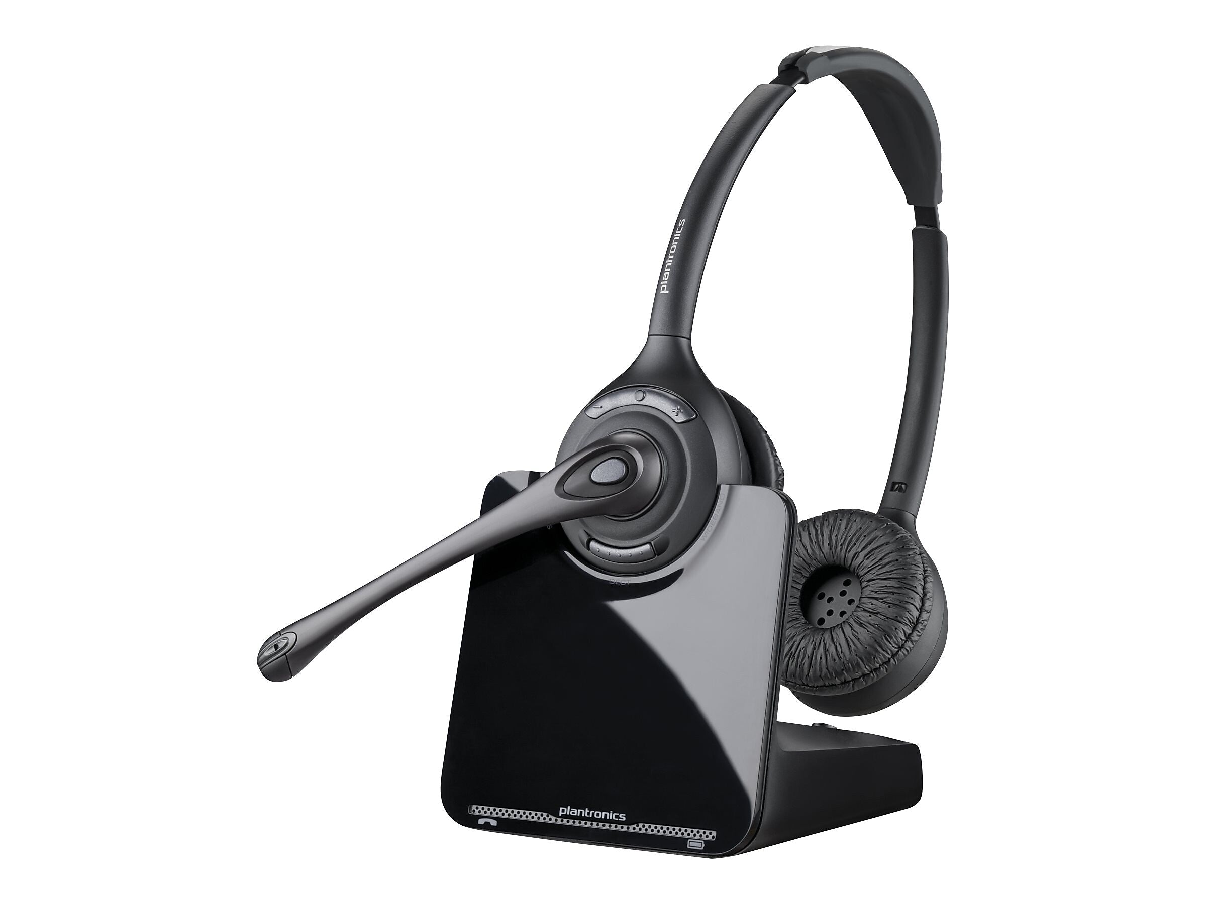 Poly CS 520-XD Wireless Phone Headset, Over-the-Head, Black (7E2J9AA#ABA)