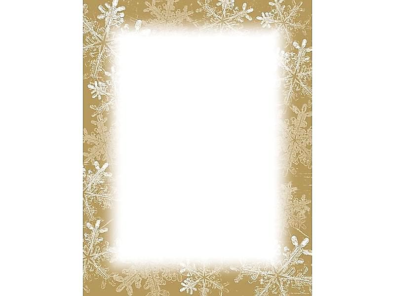 Great Papers Frosted Holiday Wishes Letterhead, Multicolored, 250/Pack (2011593)
