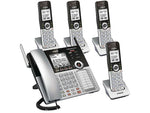 VTech Small Business System 80-0328-00 4-Line Cordless Phone, Silver/Black