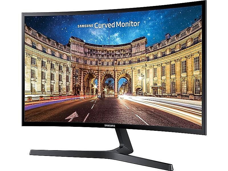 Samsung CF398 LC27F398FWNXZA 27" LED Monitor, High Glossy Black
