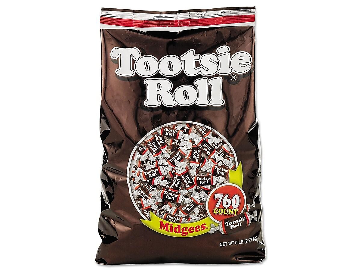 Tootsie Roll Chocolate Midgees Chewy Candy, 38.8 oz. (TOO09877)
