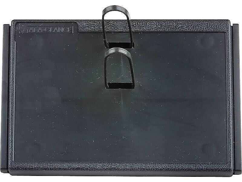 AT-A-GLANCE 19-Style Desk Base for 3.75"H x 3"W Refills, Black (E19-00)