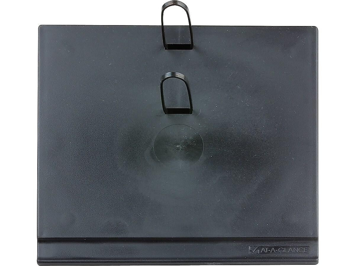 AT-A-GLANCE 21-Style Desk Calendar Base for 4.5" x 8" Refills, Black (E21-00)