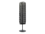 Safco Onyx Metal Magazine Stand, 66" x 16.5", Black (5577BL)