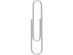 ACCO Recycled Paper Clips, #1, Silver, 100/Box, 10 Boxes/Pack (A7072365A)