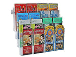Azar Brochure Holder, 18" x 21.25", Vertical, Wall Mounted, Clear, Plastic (252324)