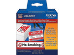 Brother DK-2251 Standard Width Continuous Paper Labels, 2-4/10" x 50', Black/Red on White (DK-2251)