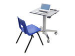 Ergotron LearnFit Sit-Stand 24"W Adjustable Desk (24-547-003)