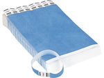 Advantus Sequentially Numbered Crowd Control Wristbands, Blue, 500/Pack (75513)