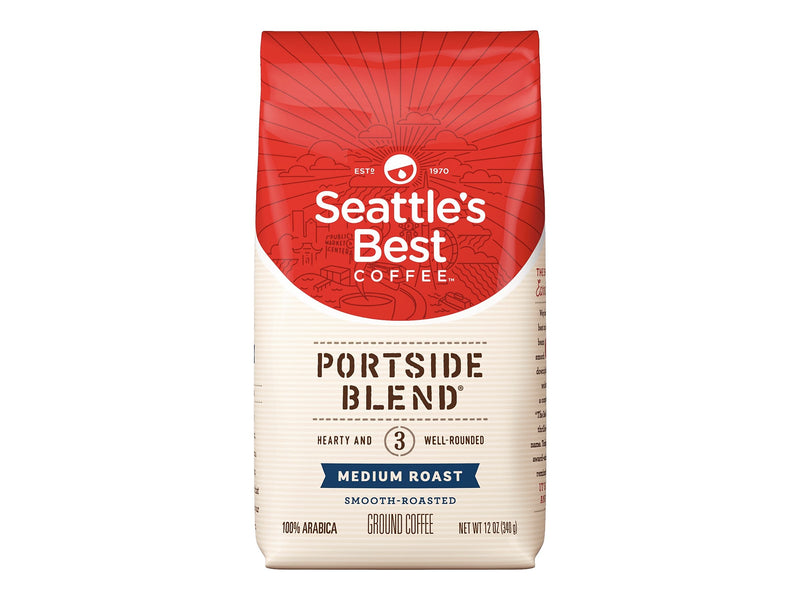 Seattle's Best Coffee Portside Blend Ground Coffee, Medium Roast (SBK11008569)