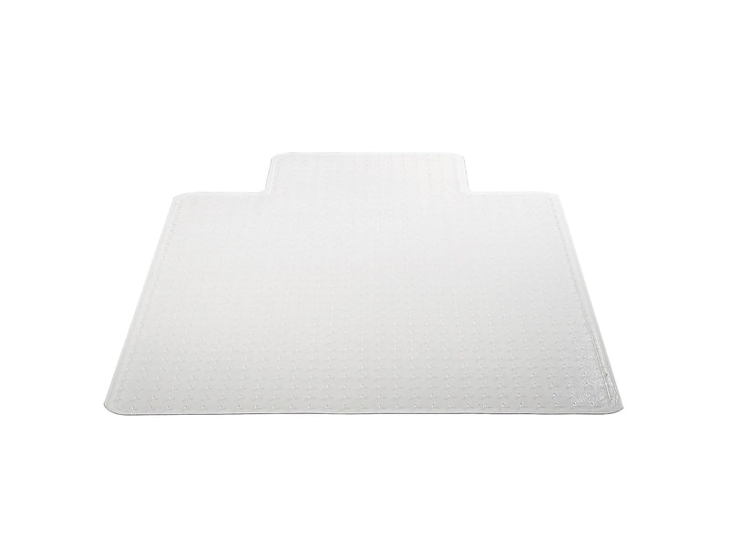 Deflect-O DuraMat Carpet Chair Mat with Lip, 45" x 53'', Low-Pile, Clear (DEFCM13233)