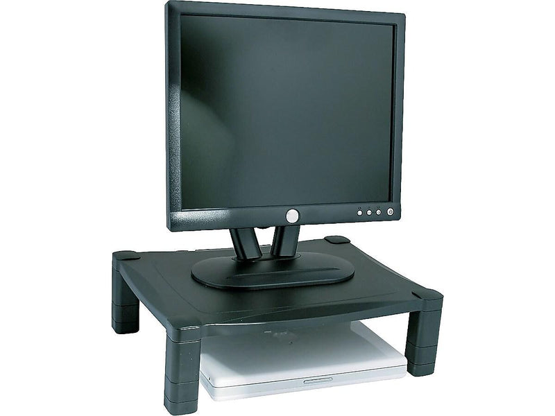 Kantek Adjustable Monitor Stand, Black (MS400)